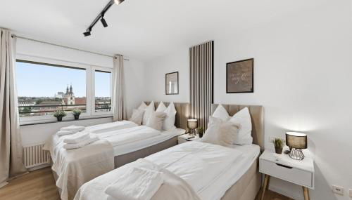 Malu Rooms - Über den Dächern der Stadt, Zentrum, Parkhaus, Panorama, Terrasse, höchste FeWo der Stadt - Foto 5