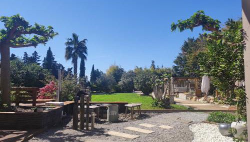 loft, clim, jardin, piscine, calme, parc expo, - Foto 2, Garden