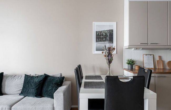 Homelike 1BR with Sauna, Free Parking & Balcony - Foto 5