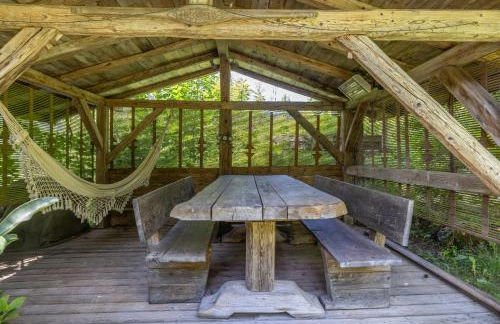 Chalet authentique luxe piscine - Foto 32