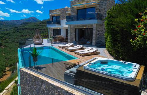Paleokastro Villas with Private Heated Pool, Top Views - Next To Center - Top WiFi - Photo 73