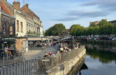 Bel appartement rdc détente Balnéo & Ciné & Terrasse proche Centre Gare Amiens - Foto 21