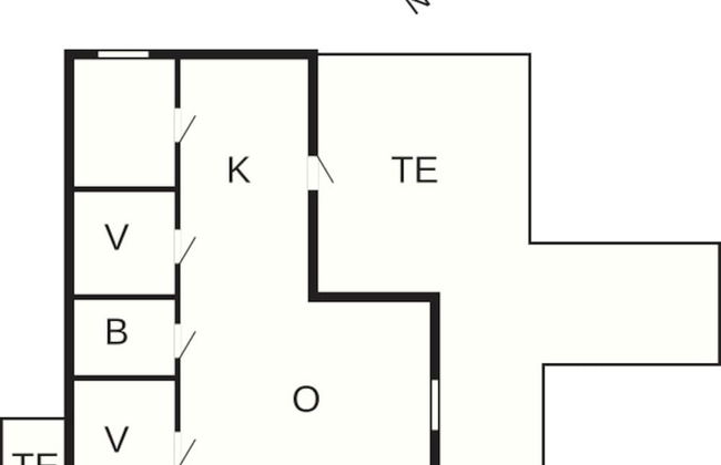 6 Person Holiday Home in Nysted - Foto 2