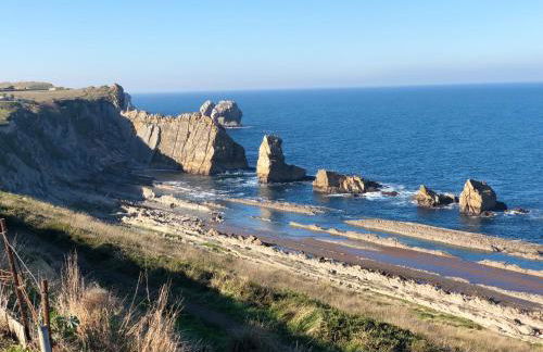 Apartamento Ria de Boo, Con patio privado - Foto 34