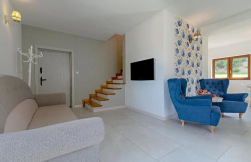 Malinowe Wzgórze domki 90 m2 z sauną i balią - Foto 10