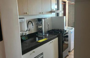 Apartamento completo na melhor praia da grande João Pessoa 40 metros da praia - Foto 16