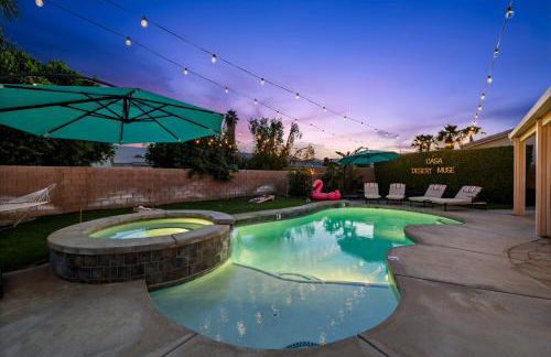 Casa Desert Muse with Heated Pool Spa Firepit Mini Golf and Games - Photo 1