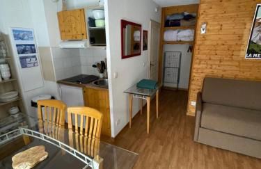 Studio avec coin montagne 4 personnes Orelle 3 Vallées - Spa & Piscine - Apt 006 - Foto 10