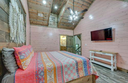 Hot Tub and Forest Views Broken Bow Group Haven! - Foto 19