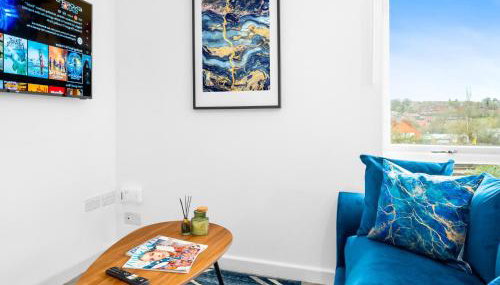 Modern Two Bed Apartment - Sleeps 3 - WiFi & Parking Included 57C - Foto 1