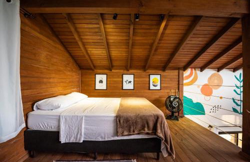 Cabana Aconchegante a 800m da Praia com 4 Quartos, Lareira Externa, Aquecedor em 2 Quartos, Netflix e Pet Friendly - Foto 67