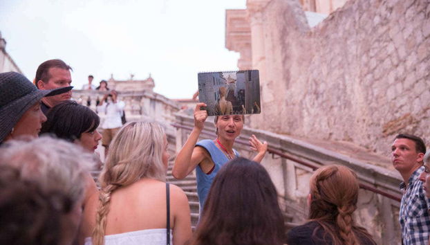 Durante el tour de Juego de Tronos