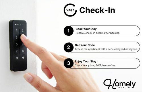 Homely Berlin - Familien & Gruppen, Eigener Eingang, Top Anbindung - Foto 11