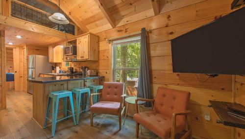 Papa Cabin Tiny Log Home Comfort In Rustic Bliss - Foto 4