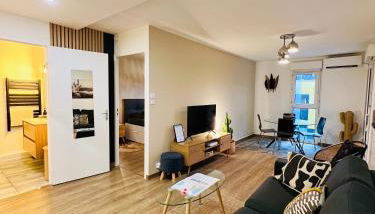 T2 Beaux Arts parking privé gratuit - Photo 3