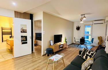 T2 Beaux Arts parking privé gratuit - Photo 3