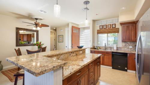 Mauna Lani Palm Villas D-2 Corner Unit Historic View - Foto 4, stove, dishwasher