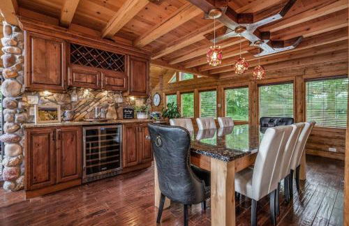 The Hideaway On Little Jay Log Home - Foto 14