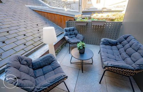 Chic l Ascenseur l Terrasse centre ville - Foto 6