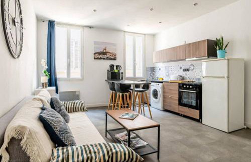 Appartement lumineux du Panier proche Cathedrale et MuCem - Foto 6