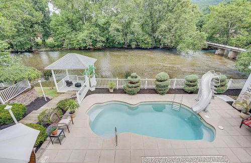 Jackson River Estate Main House Pool, Riverfront, sleeps 15 - Foto 27