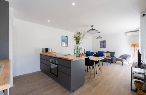 La Maison du Parc I Standing 3 chambres 8 pers Parking Clim Wifi Vélodrome - Foto 14