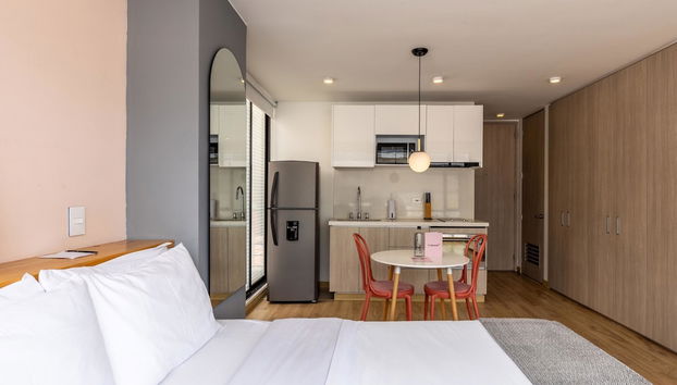 w Comfortable Loft in Santa Ana - Foto 4, Habitación