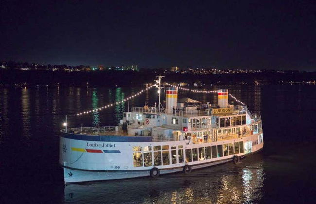 Balade de nuit en bateau à Québec - Foto 3