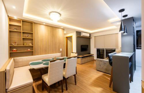 Aptos completos com vista mar pé na areia em Barra Velha em condomínio Resort com Spa, Piscina, quadra de futebol, Sala de jogos, brinquedoteca, Complexo com diversos comércios - Photo 6