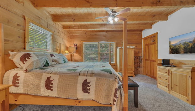 Er3 - Best Of Both Worlds -great Location-close To Town 4 Bedroom Cabin by RedAwning - Foto 4, Habitación