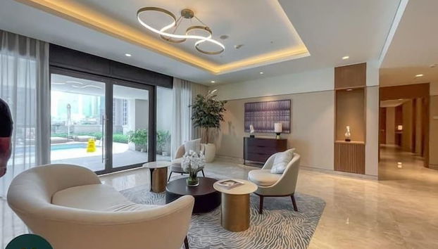 Zona de estar del vestíbulo