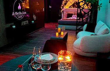 LA NUIT DES SECRETS Love Room 4 étoiles avec Jacuzzi et Sauna - Foto 11