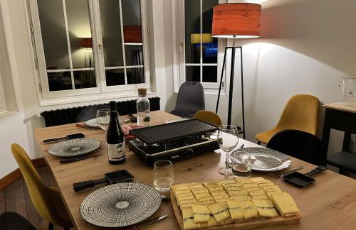 La Villa en Loire, avec Jacuzzi 6 places, Piscine chauffée, boulodrome, salle de jeu, 6 Chambres, vue Loire, 350M2 - Foto 34