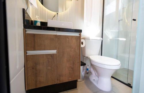 Villa Dei Colori Studio 5 com Wi-Fi perto do Museu do Olho e Pedreira Térreo - Foto 40