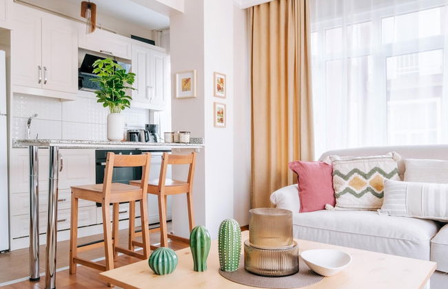 Charming Oasis w Balcony 5 min to Bull Statue - Foto 9