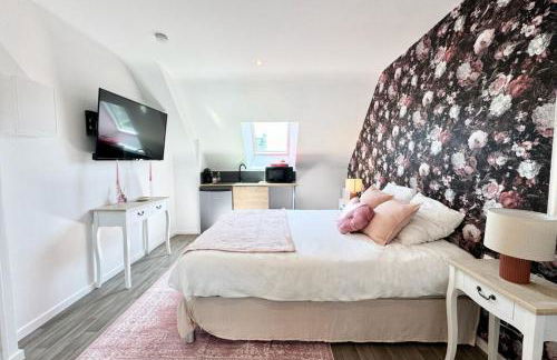 L’instant rose - Cocon fleuri avec jacuzzi - Foto 7