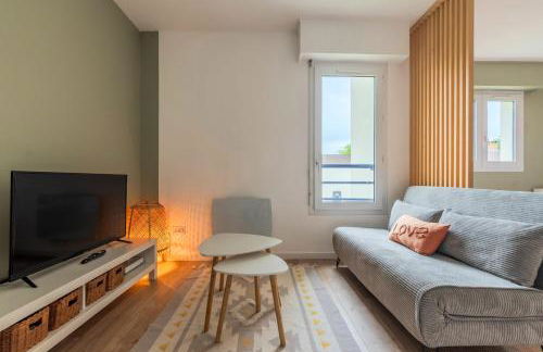 Studio calme avec parking, proche métro - Foto 3