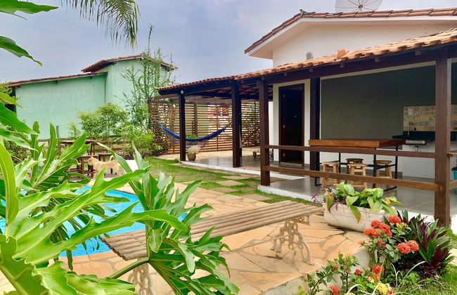 Charme e Aconchego - Casa para 10 pessoas com 3 quartos - Foto 30