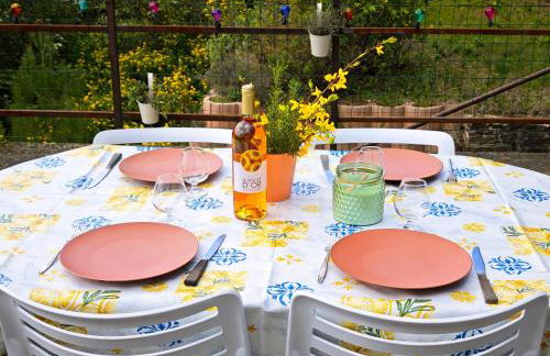 Chez Lilou et Papoum - Terrasse, vue & parking - Photo 20