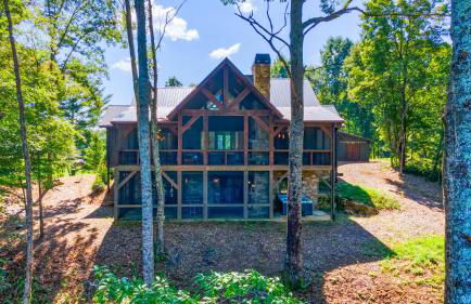 Copperline Lodge - Luxury Creekside Retreat - Creekside Views, Hot Tub, Game Room, Outdoor Fireplaces, Chef Kitchen, Fire Pit - - Foto 67