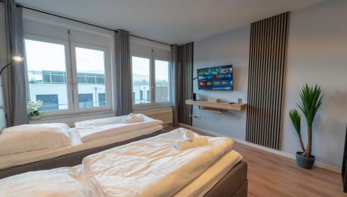 RANGE - 2 Apartments - Küche - WLAN - Netflix - Balkon - 1-6 Personen - Foto 2, towels