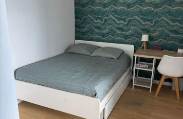 Vue Parlement Européen - Grande terrasse au calme - Tram à 2 min - Parking - Foto 16