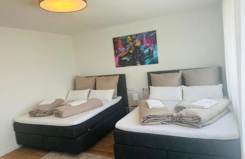 KJ Ferienwohnung bis 5P-Zentral-Balkon-WIFI-Parken - Foto 27