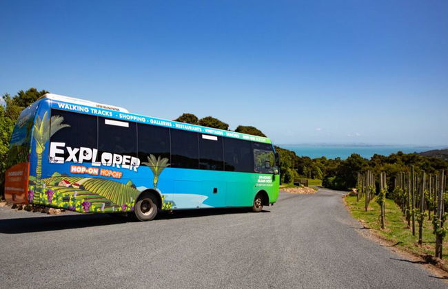 Autobús turístico Explorer en Waiheke - Foto 7