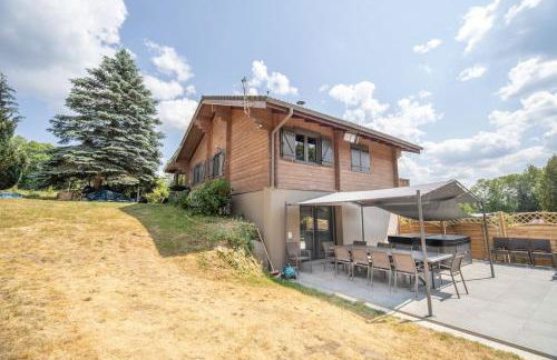 Pétillant Chalet aux 3 étangs avec SPA, Sauna et Véranda - Foto 37