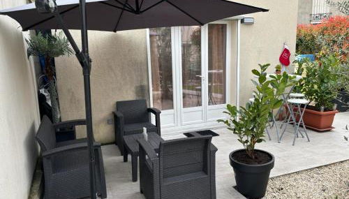 Petite maison cosy en bord de Marne 2 lits en mezzanine - Foto 3, Garden