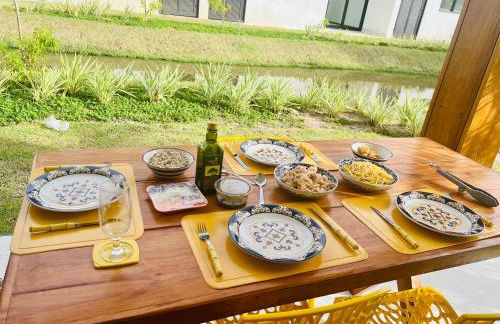 Village encanto - 2 quartos, luxo, térreo e lindo na Praia do Forte - Foto 31