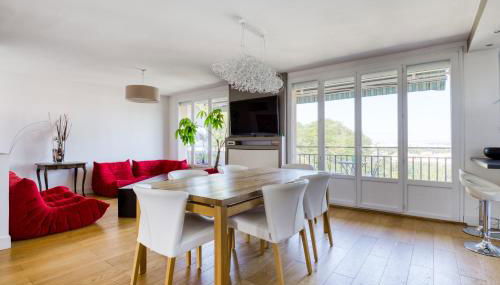 Superbe Appart 3ch Terrasse Vue sur Lyon et garage - Foto 3