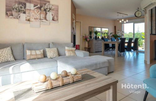 "Les Lièvres" House Air-conditioned Relaxation Oasis with Pool & Jacuzzi - Foto 21