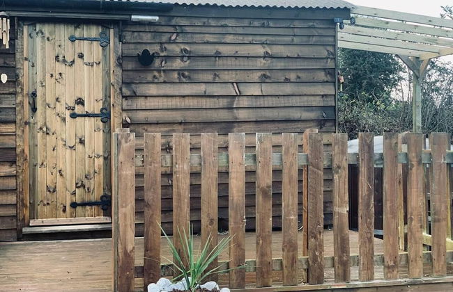 Cute and Cosy Shepard hut With Wood Fuel hot tub - Foto 52